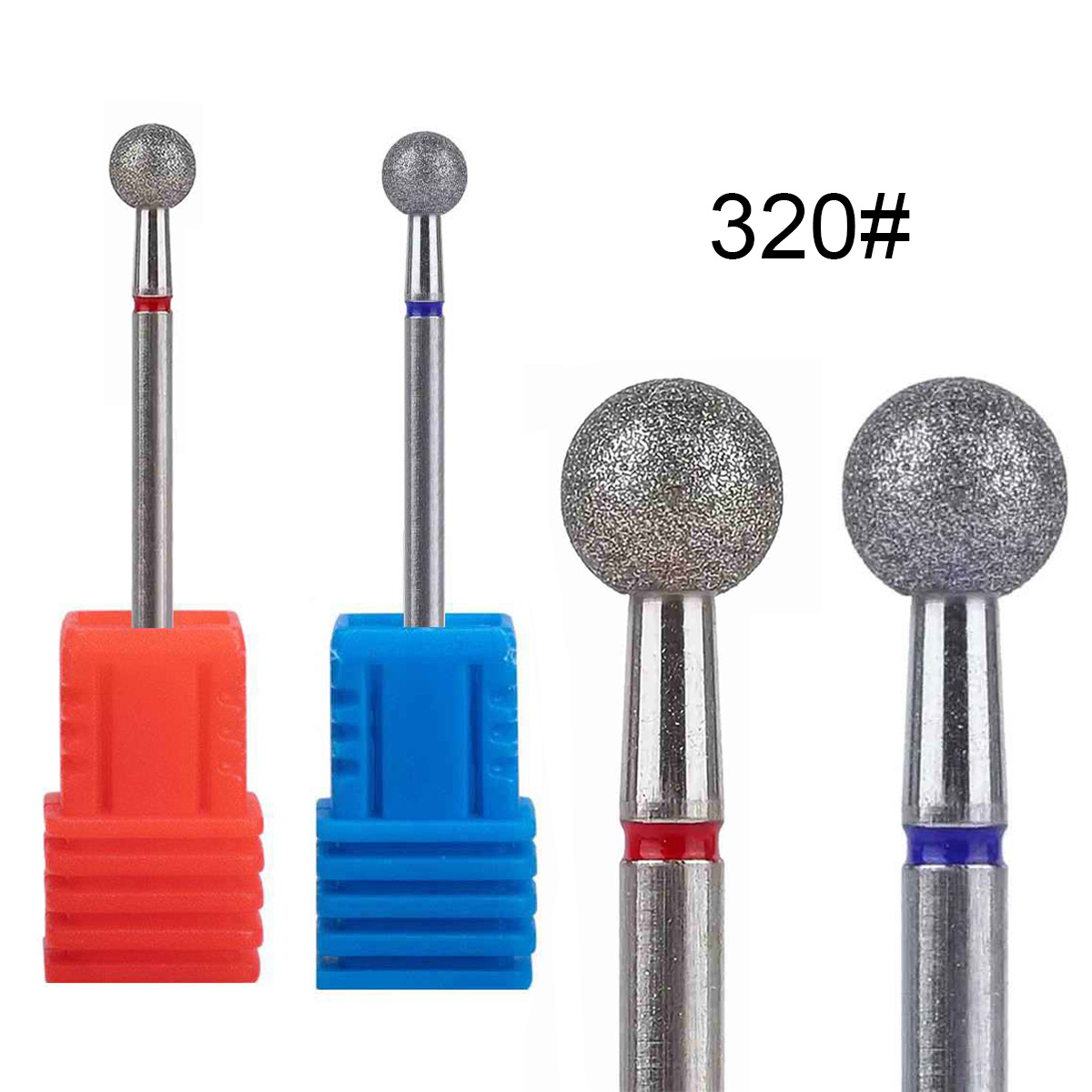 Power Tools Icon - 1/2/4Pcs Diamond Nail Drill Bit Rotary