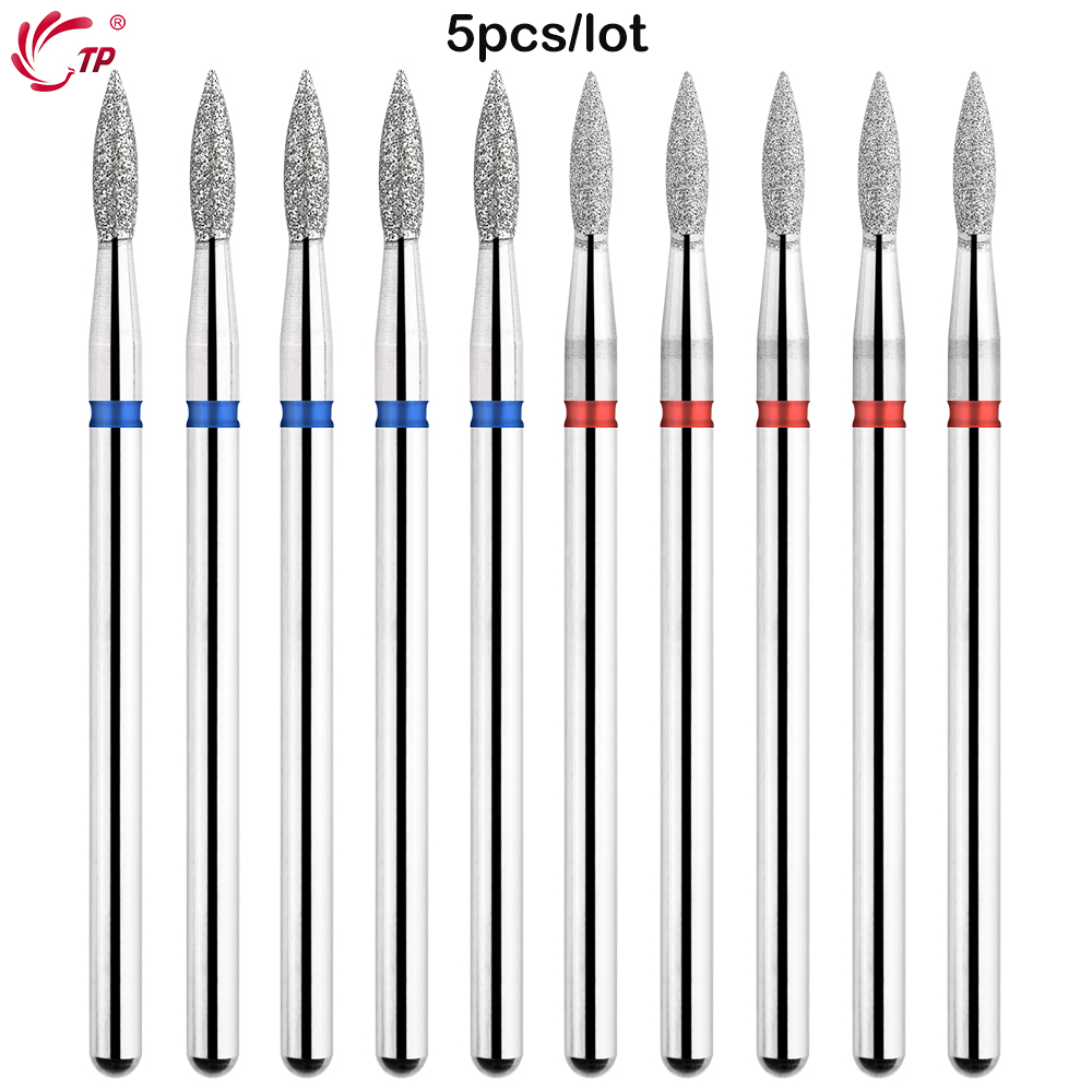 Power Tools Icon - TP 5pcs/lot Flame Nail Bits 3/32''