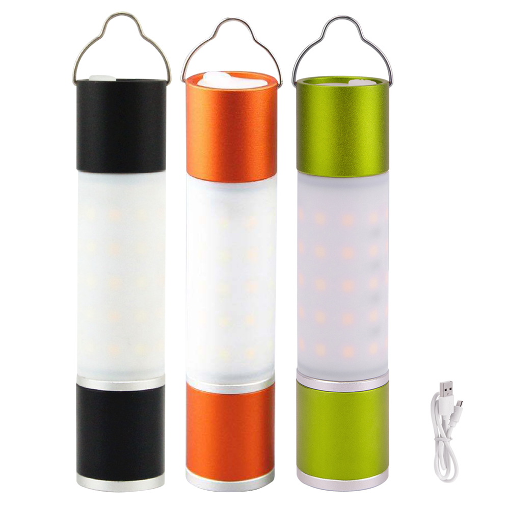 Power Tools Yellow - LED Telescopic Flashlight USB Rechargeable and