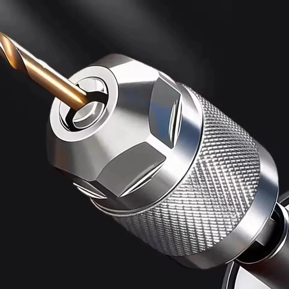 Power Tools Icon - 3-Jaw Keyless Drill Chuck Adapter 1.5-6.5mm