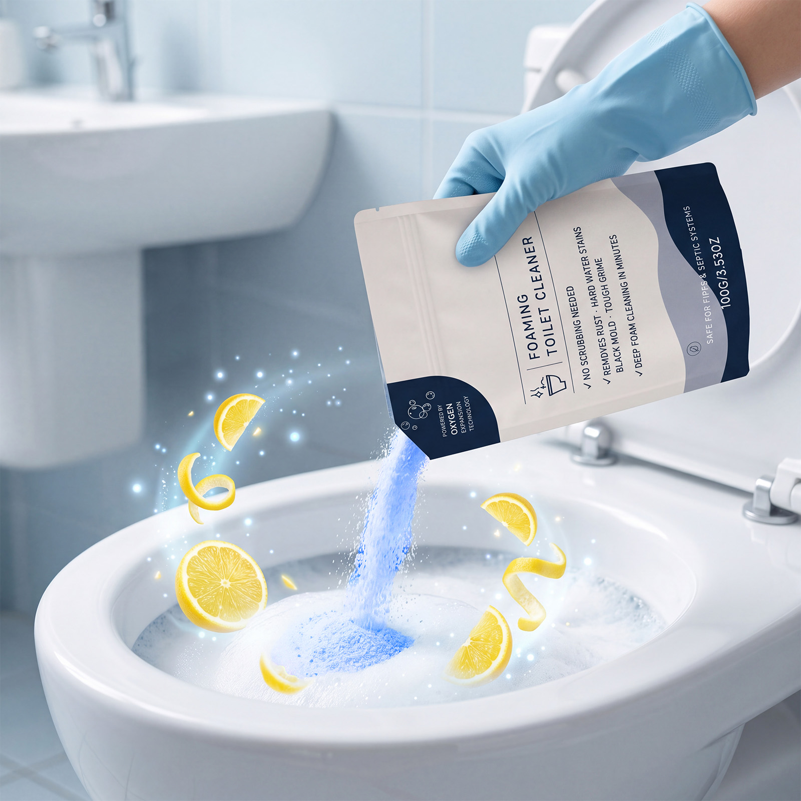 Powerful Toilet Cleaner Urine  - đánh giá và giá Power Tools Yellow