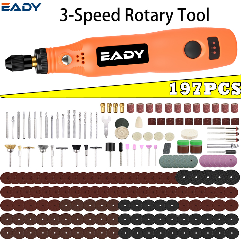 USB Cordless Rotary Tool Kit – - đánh giá và giá Power Tools Workshop