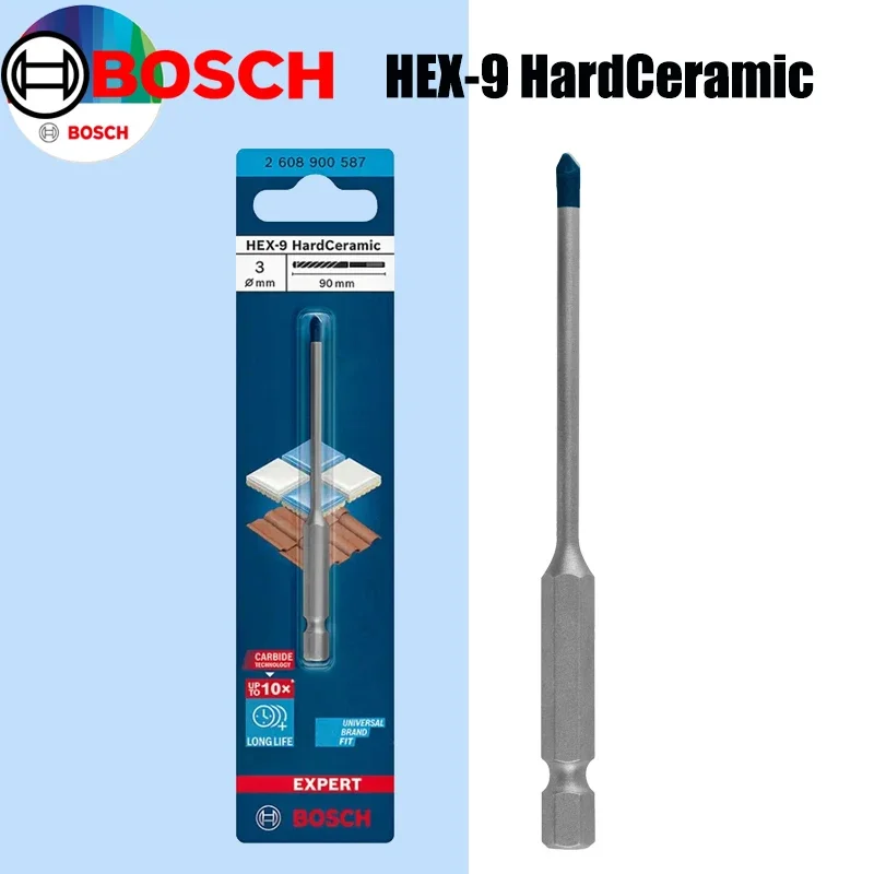 BOSCH Hex-9 Hard Ceramic Drill - đánh giá và giá Power Tools Workshop