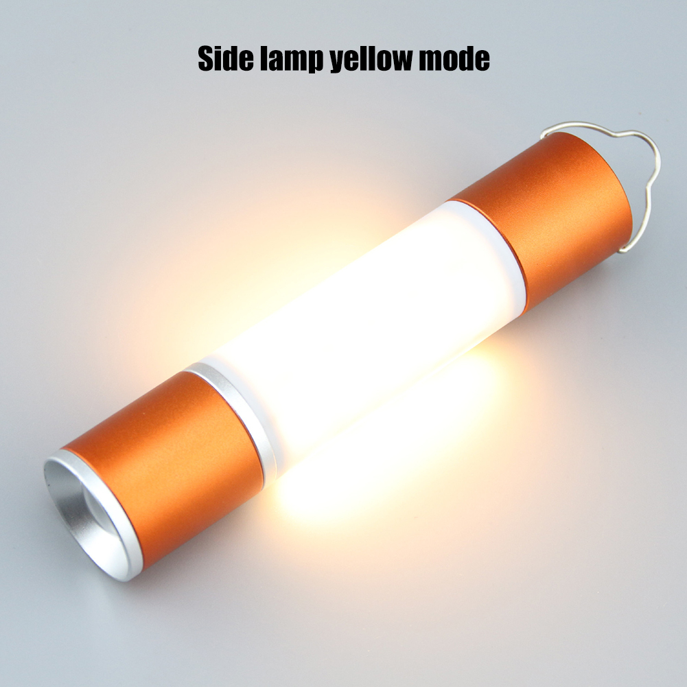 LED Telescopic Flashlight USB  - đánh giá và giá Power Tools Yellow
