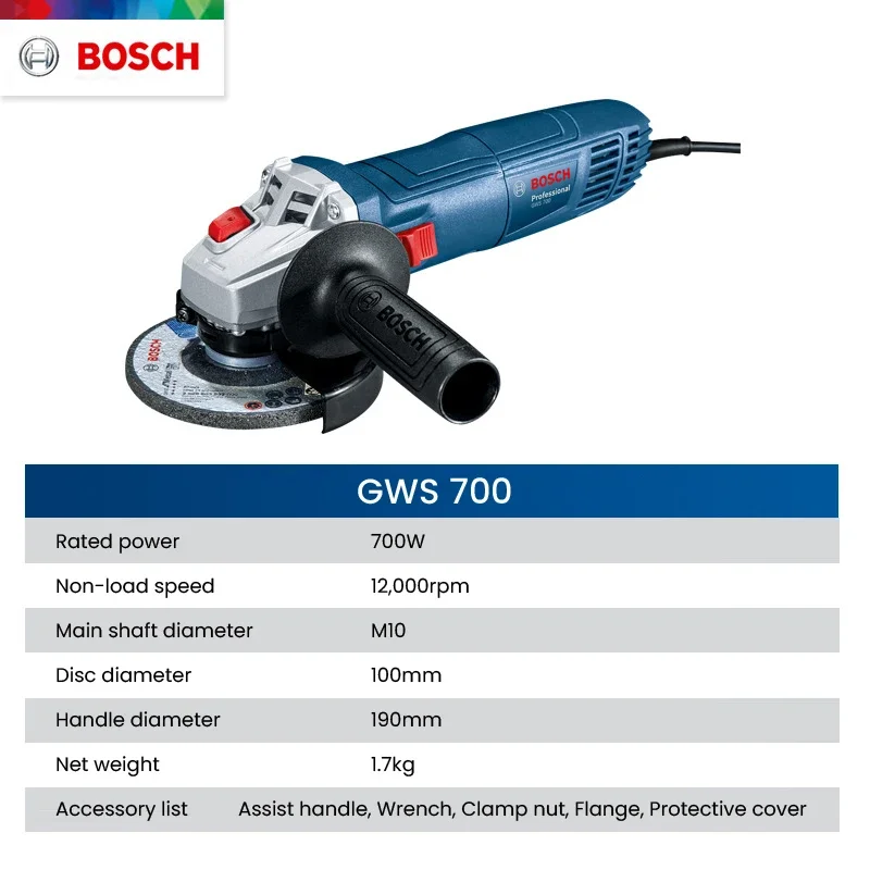 Bosch GWS700 Electric Angle Gr - đánh giá và giá Power Tools Grinder