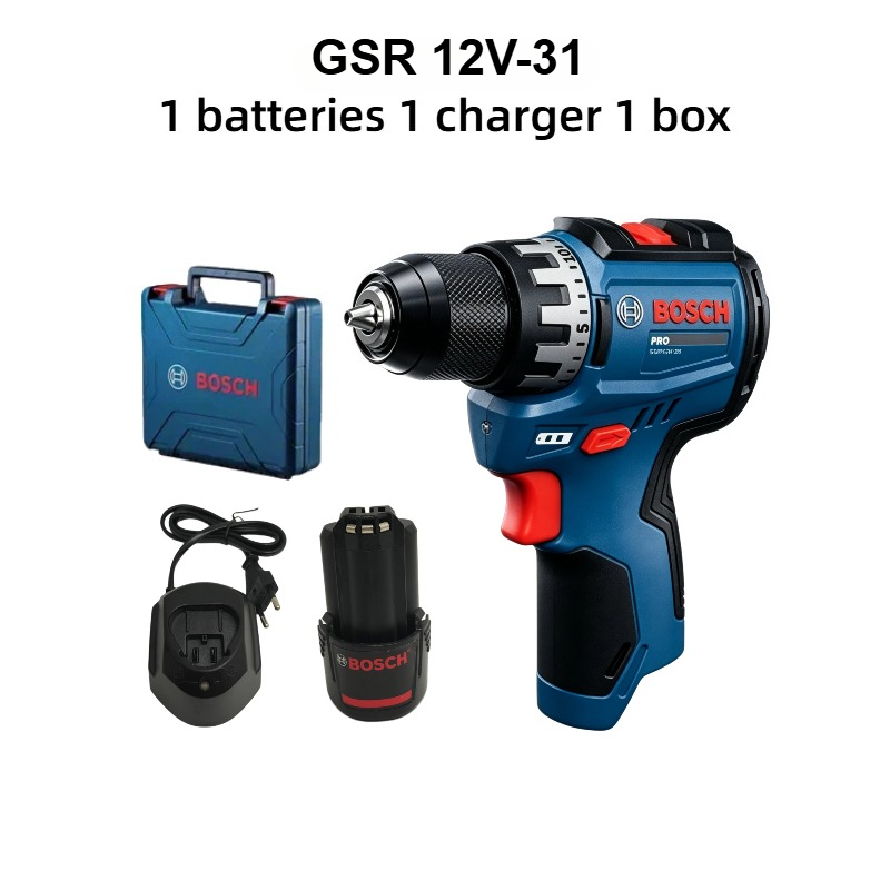 Bosch Professional GSR 12V-31  - đánh giá và giá Power Tools Workshop
