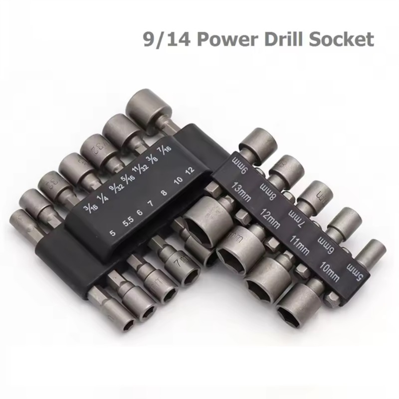 9/14Pcs Set Socket Wrench Powe - đánh giá và giá Power Tools Pneumatic